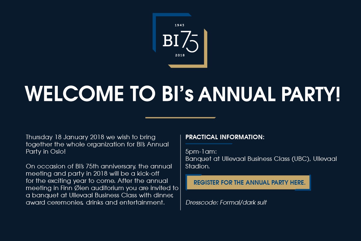 BI´s ANNUAL PARTY