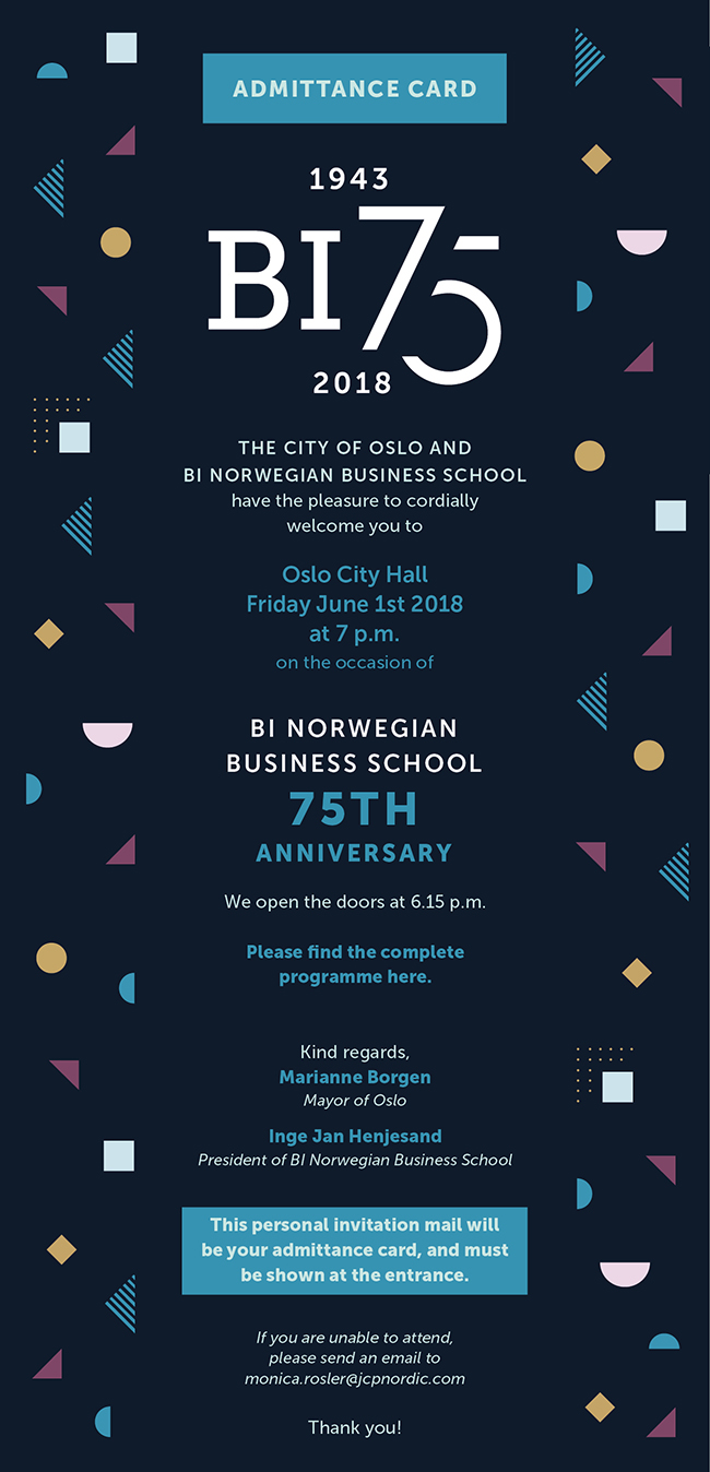 Welcome to BI Norwegian Business School! 