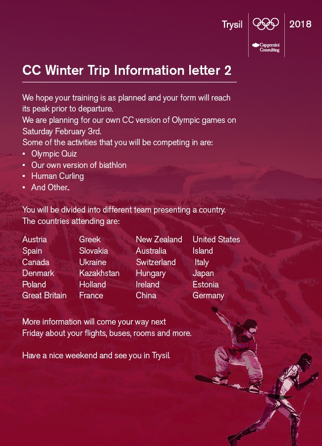 CC Winter Trip Information letter 2