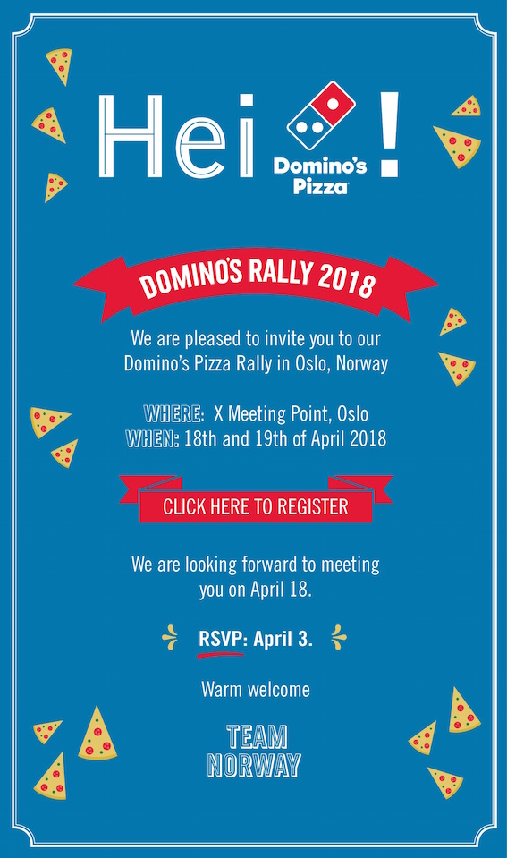 Domino's Rally 2018