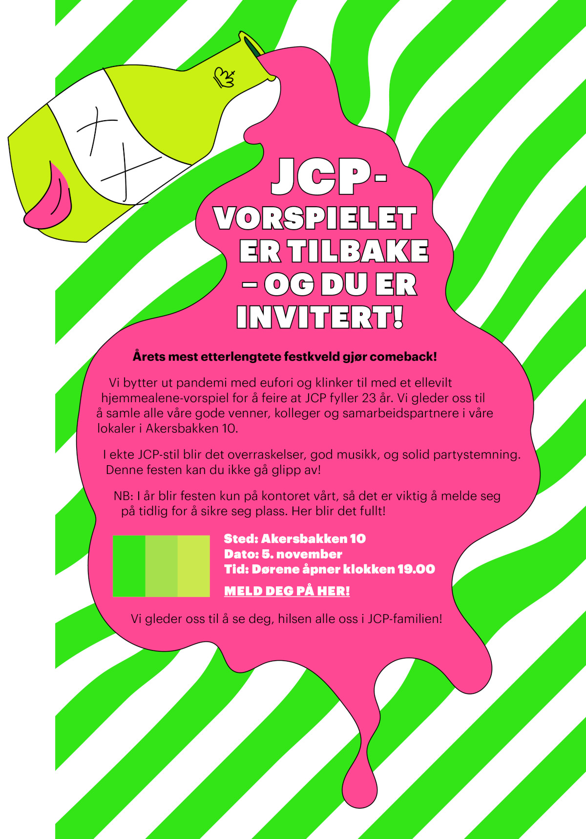 JCP 23 års jubileum