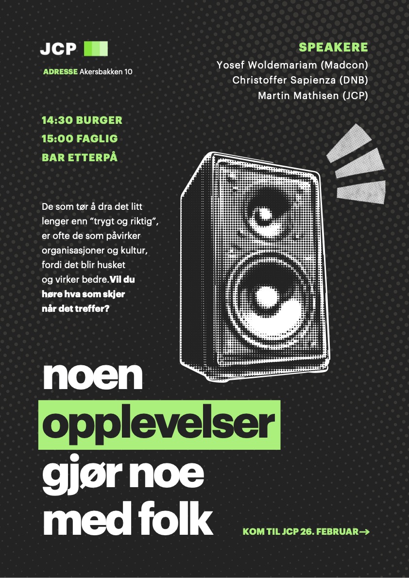 Noen opplevelser gj&oslash;r noe med folk