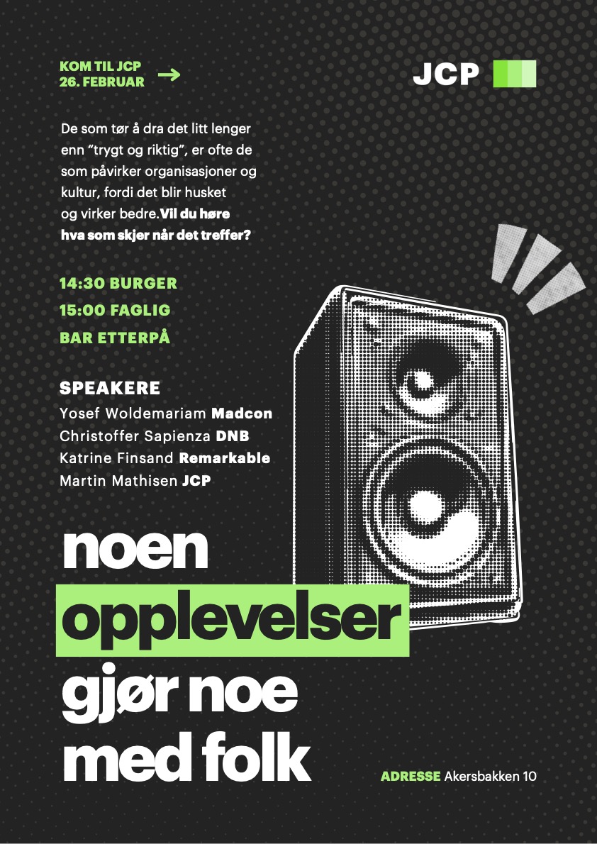 Noen opplevelser gj&oslash;r noe med folk