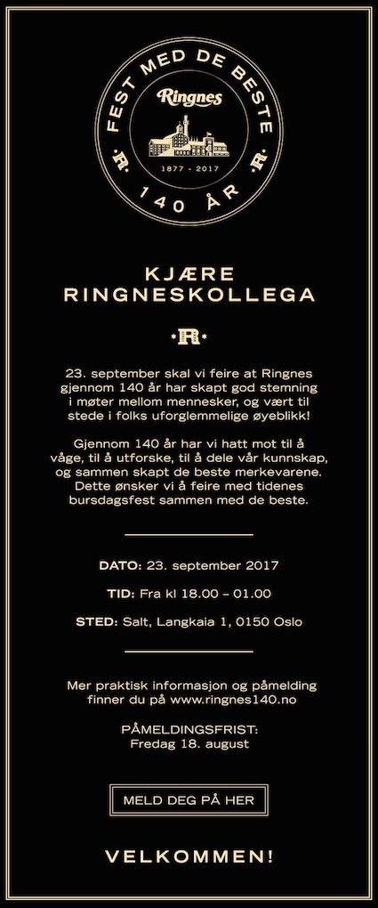 Ringnes 140 år