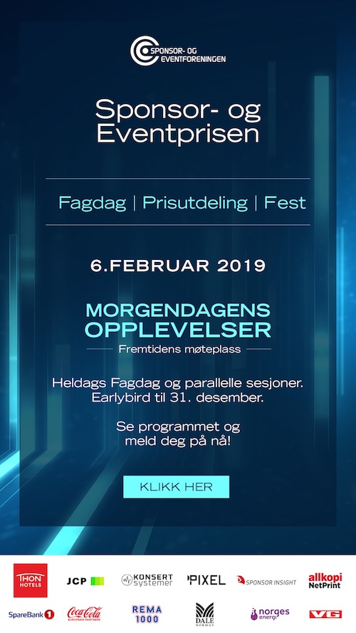 Sponsor- og Eventprisen 2019