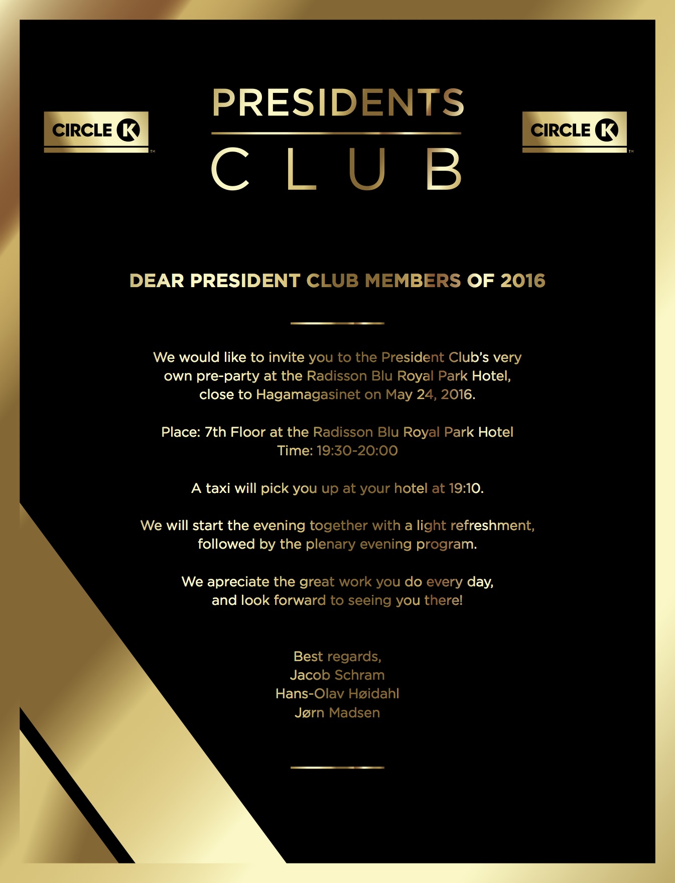 President Club