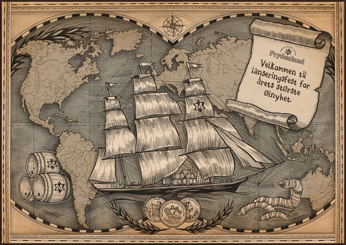 Velkommen till lanseringsfest for årets største ølnyhet.