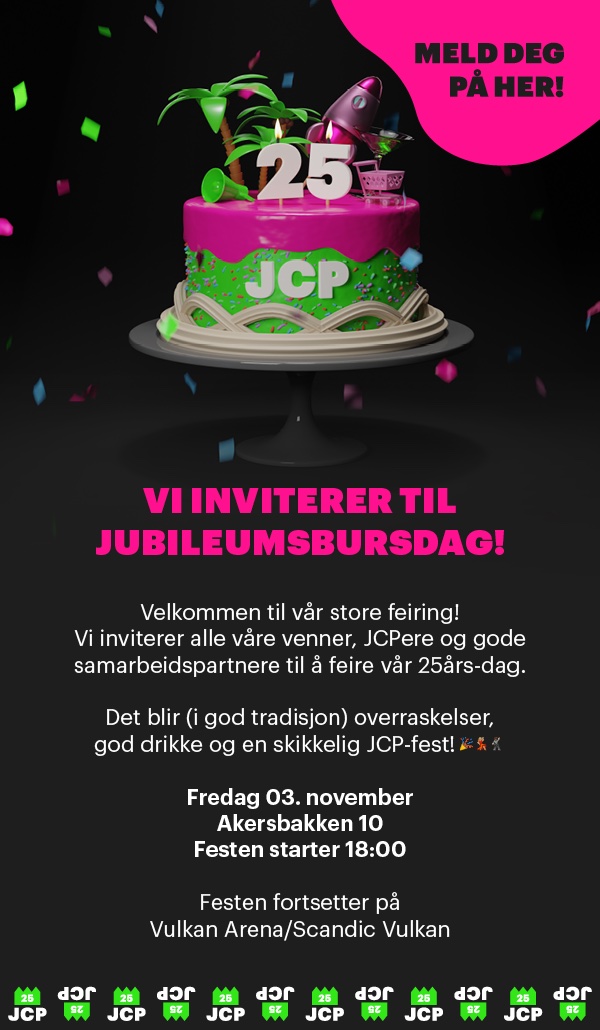 JCP 25års-dag
