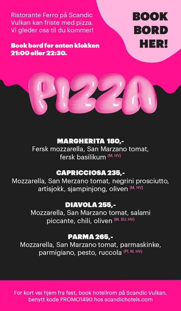 JCP 25 år - Pizza