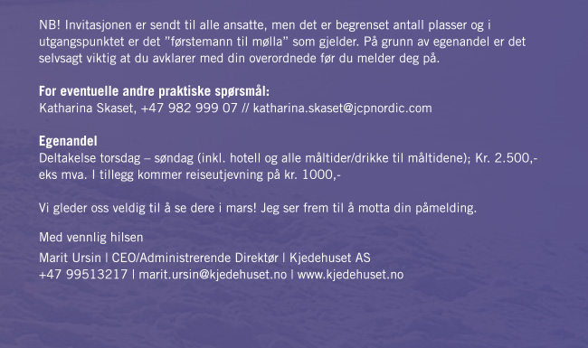 The invitation is sent to all employees, but there are limited spaces and basically it's "first come first served" applies. Because of deductible is obviously important that you clarify with your supervisor before you enroll.