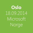 Oslo Microsoft Norge 18.09.2014