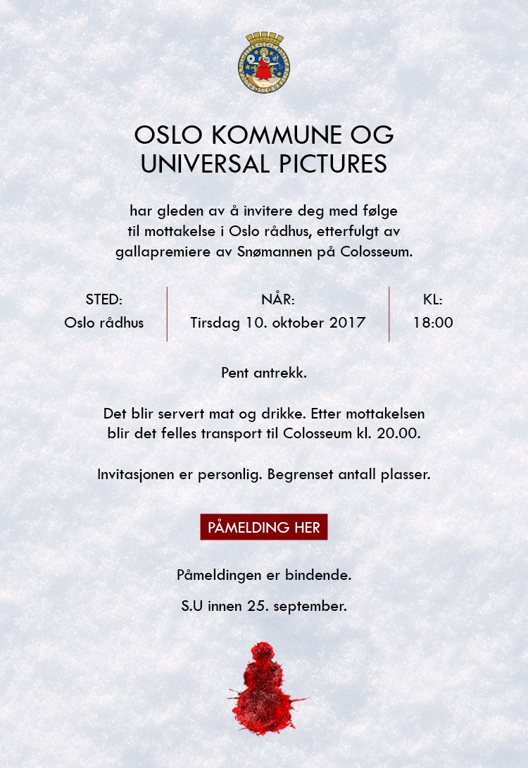 Invitasjon til Snømannen