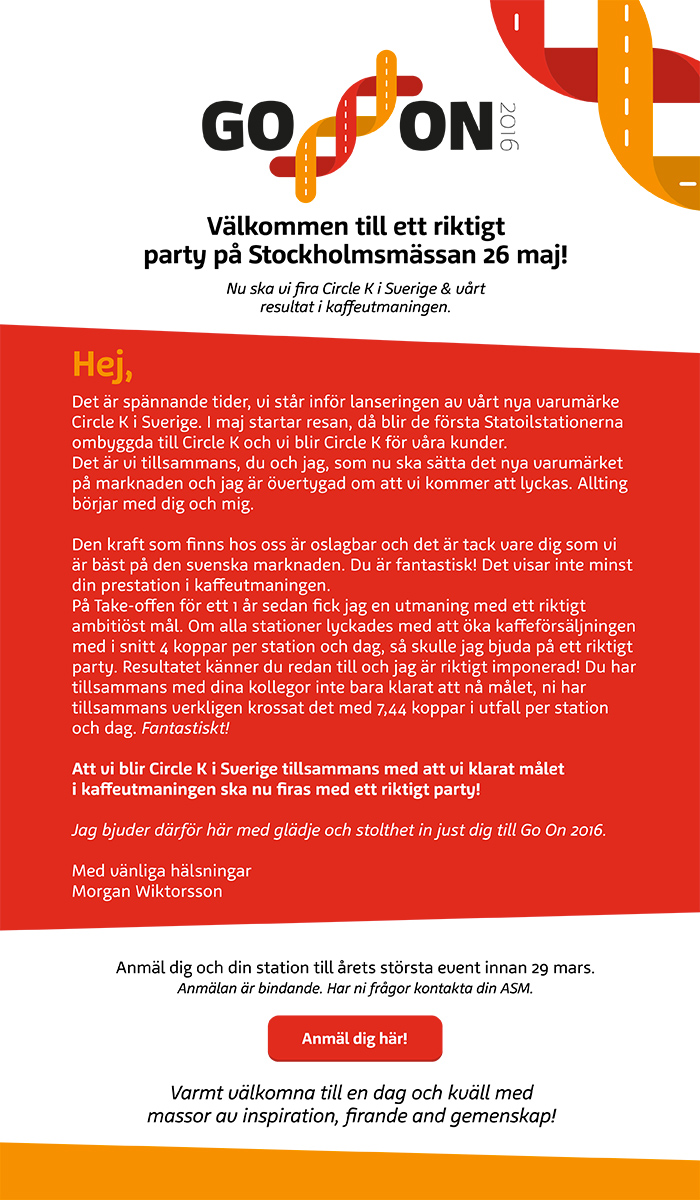 Välkommen till ett riktigt party på Stockholmsmässan 26 maj!