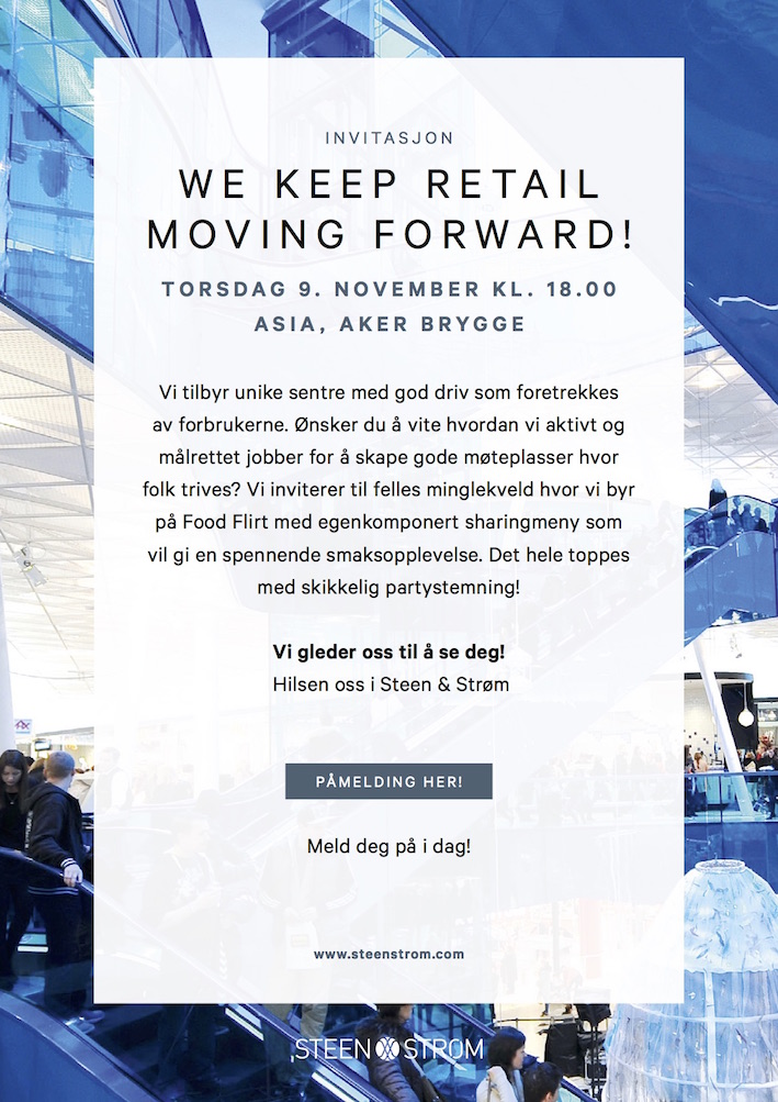 We keep retail moving forward