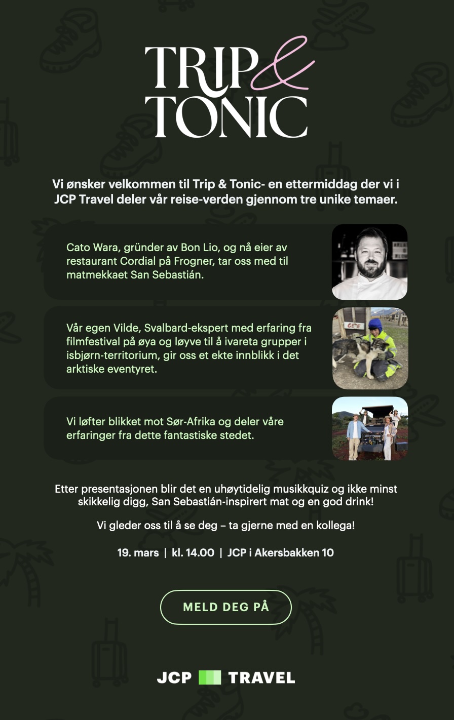 TRIP & TONIC - 19. mars